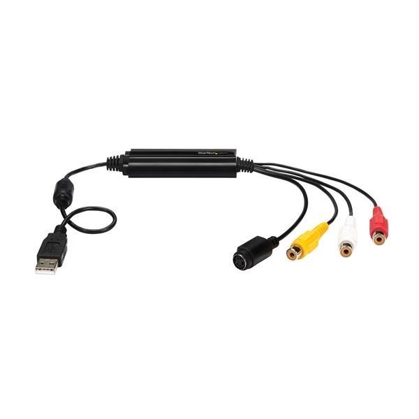 StarTech.com ADAPTADOR DE CAPTURA DE VIDEO VIDEO COMPUESTO/S-VIDEO A USB