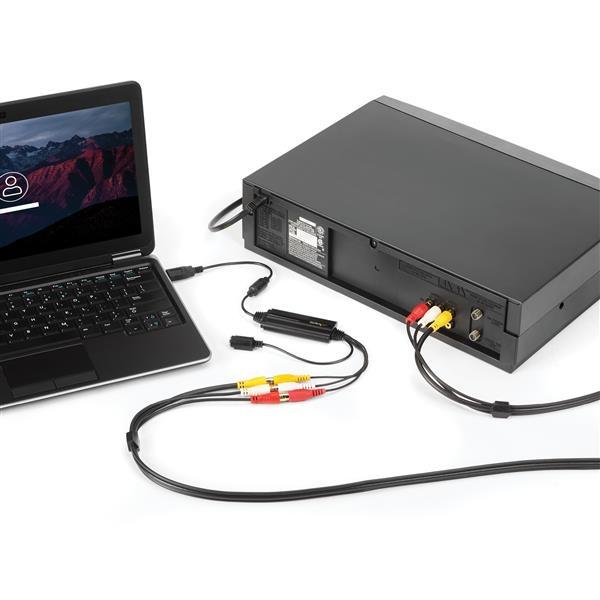 StarTech.com ADAPTADOR DE CAPTURA DE VIDEO VIDEO COMPUESTO/S-VIDEO A USB