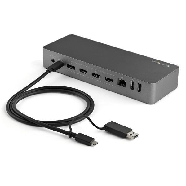 StarTech.com DOCKING STATION UNIVERSAL PARA LAPTOP USB-C USB-A PD 100W
