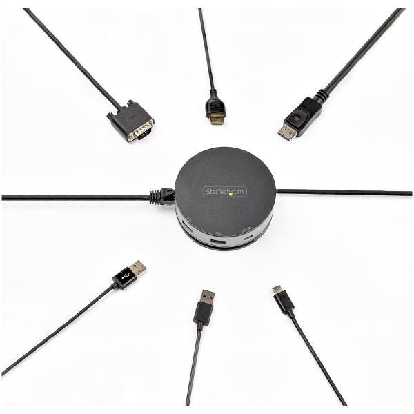 StarTech.com DOCKING STATION USB C HDMI DP VGA   PD USB GBE   DOCK PORTOITIL