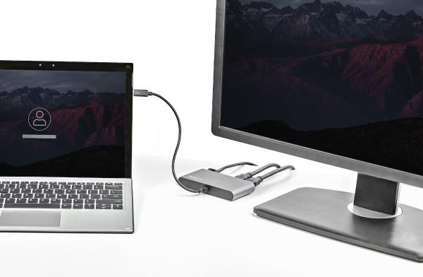 StarTech.com DOCKING STATION THUNDERBOLT 3 MINI - 2 PUERTOS HDMI 4K 60HZ