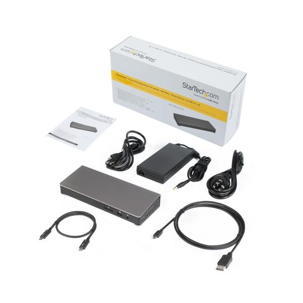 StarTech.com DOCKING STATION THUNDERBOLT 3 CON LECTOR SD USBC 2X4K PD 85W