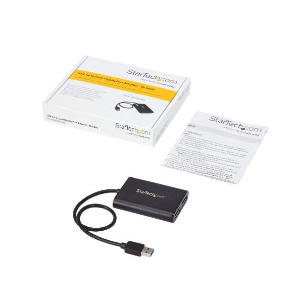 StarTech.com DOCKING STATION PD PARA LAPTOP USB-C 4K PARA 2 PANTALLAS