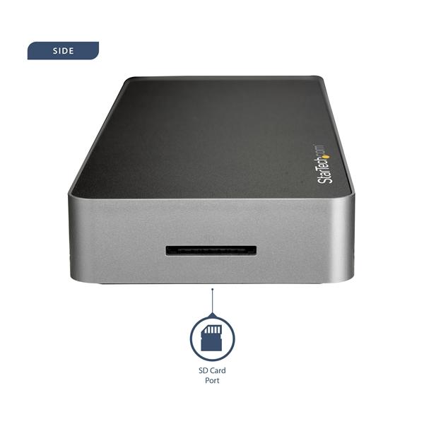 StarTech.com DOCKING STATION PD PARA LAPTOP USB-C 4K PARA 2 PANTALLAS