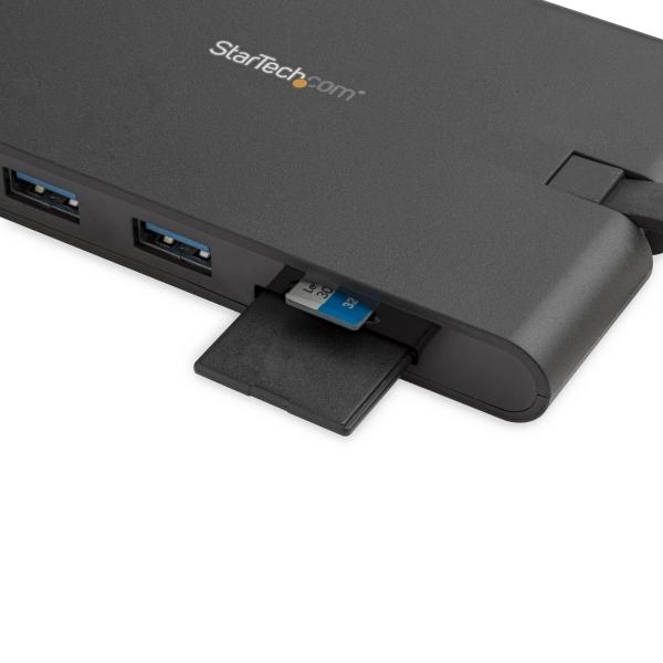 StarTech.com REPLICADOR DOCKING STATION USB-C VGA HDMI GBE SD WIN MAC