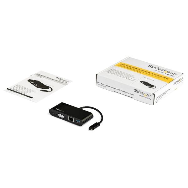 StarTech.com ADAPTADOR USB-C PARA LAPTOP DOCKING STATION VGA GBE