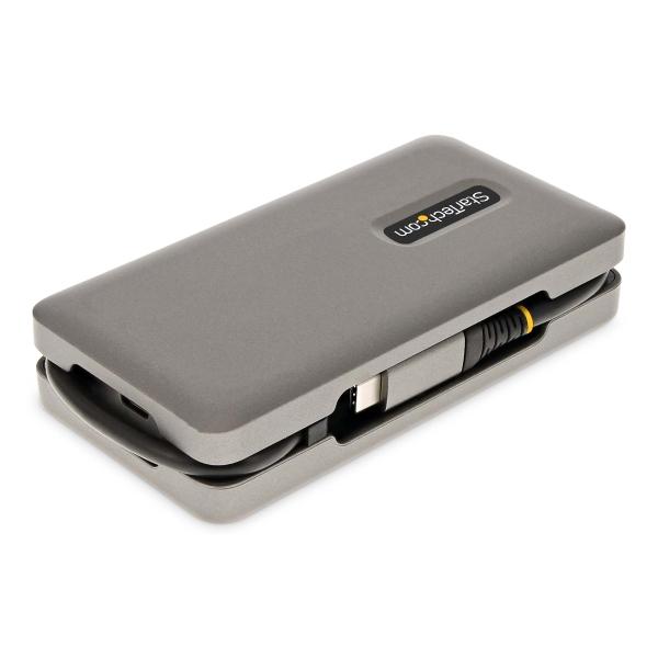 StarTech.com ADAPTADOR MULTIPUERTOS USB-C HDMI VGA HUB USB DE 3 PUERTOS
