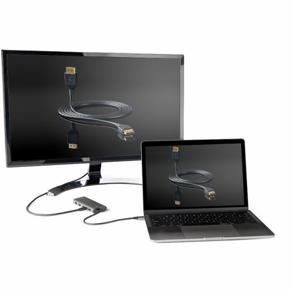 StarTech.com DOCKING STATION USB-C HDMI MDP ETHERNET HUB USB - PD 100W