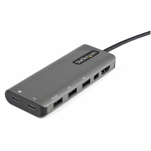 StarTech.com DOCKING STATION USB-C HDMI MDP ETHERNET HUB USB - PD 100W