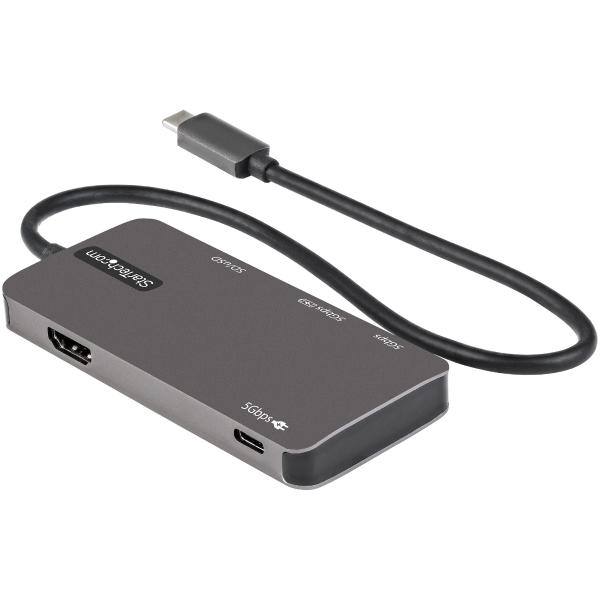 StarTech.com ADAPTADOR MULTIPUERTOS USB C HDMI 4K CON PD PASSTHROUGH DE 100W