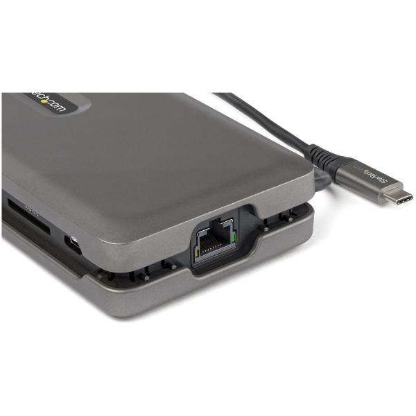 StarTech.com ADAPTADOR MULTIPUERTOS USB-C HDMI 4K 60HZ PD 100W CON HUB