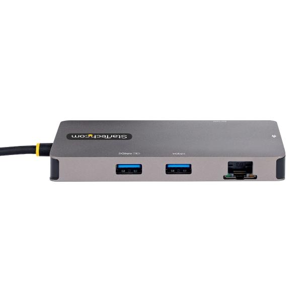 StarTech.com ADAPTADOR MULTIPUERTOS USB-C A 2X HDMI PD 100W HUB USB RED