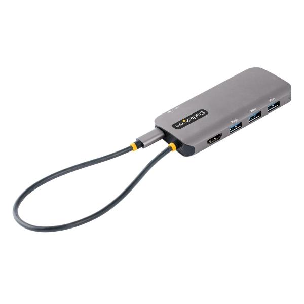 StarTech.com ADAPTADOR MULTIPUERTOS USB C HDMI 4K HUB USB PD 100W DOCK