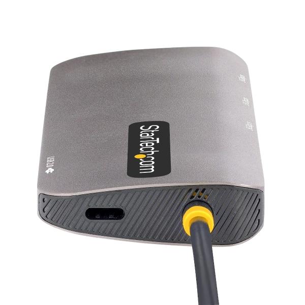 StarTech.com ADAPTADOR MULTIPUERTOS USB C HDMI 4K HUB USB PD 100W DOCK