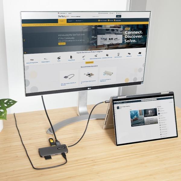 StarTech.com ADAPTADOR MULTIPUERTOS USBC HDMI 4K DOCKING STATION PD