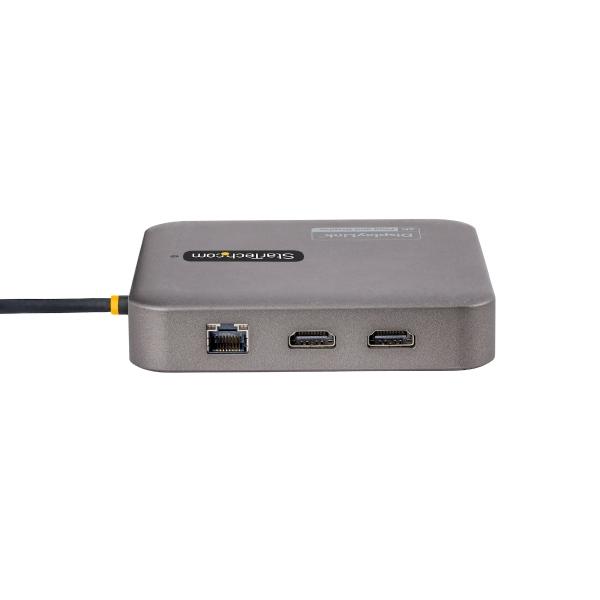 StarTech.com ADAPTADOR MULTIPUERTOS USB-C 2X HDMI 4K PD 100W HUB USB