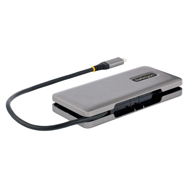 StarTech.com HUB USB C DE 4 PUERTOS PD 100W DE PASO USB TIPO C PD 100W
