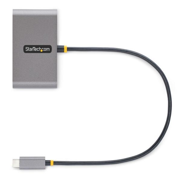 StarTech.com ADAPTADOR MULTIPUERTOS USB-C 2X HDMI 4K PD 100W HUB USB