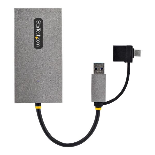 StarTech.com ADAPTADOR CONVERTIDOR USB 3.0 A 2 PANTALLAS HDMI WINDOWS/MAC