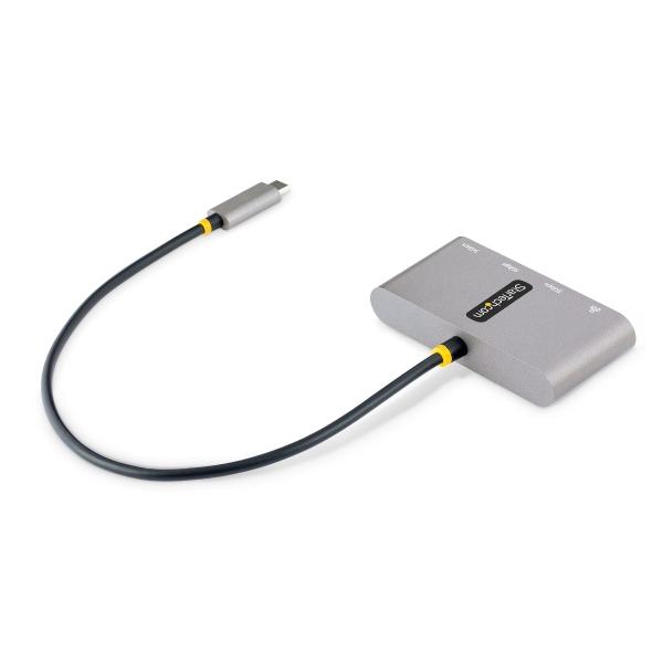 StarTech.com HUB ADAPTADOR USB-C 3 PUERTOS USBA DE 5GBPS CON RED ETHERNET
