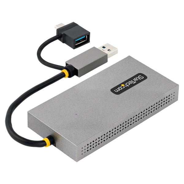 StarTech.com ADAPTADOR CONVERTIDOR USB 3.0 A 2 PANTALLAS HDMI WINDOWS/MAC