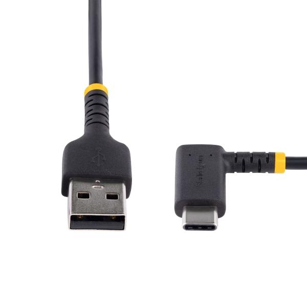 StarTech.com CABLE 15CM DE CARGA USB A USB C ACODADO - USB 2.0 - TIPO C