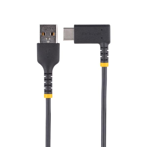 StarTech.com CABLE 15CM DE CARGA USB A USB C ACODADO - USB 2.0 - TIPO C