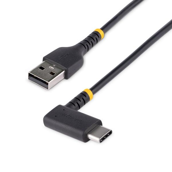 StarTech.com CABLE 15CM DE CARGA USB A USB C ACODADO - USB 2.0 - TIPO C