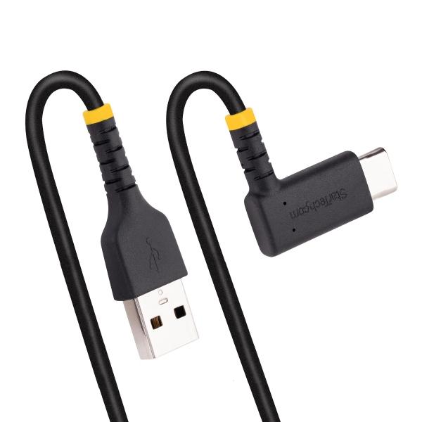 StarTech.com CABLE 15CM DE CARGA USB A USB C ACODADO - USB 2.0 - TIPO C