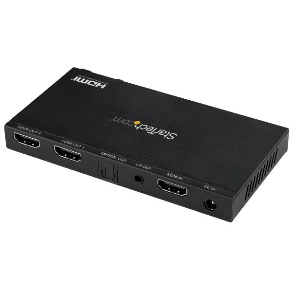 StarTech.com SPLITTER DIVISOR DE SEAL HDMI 2PUERTOS 4K 60HZ ESCALADOR