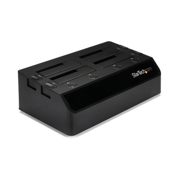StarTech.com DOCKING STATION USB 3.0 SATA 4 BAHIAS 2.5 Y 3.5 PARA DISCO DU.O