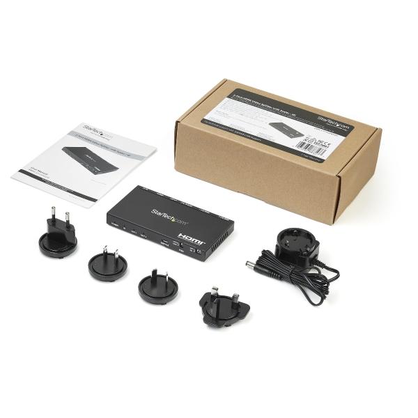 StarTech.com SPLITTER DIVISOR DE SEAL HDMI 2PUERTOS 4K 60HZ ESCALADOR