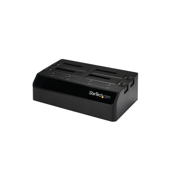 StarTech.com DOCKING STATION USB 3.0 SATA 4 BAHIAS 2.5 Y 3.5 PARA DISCO DU.O