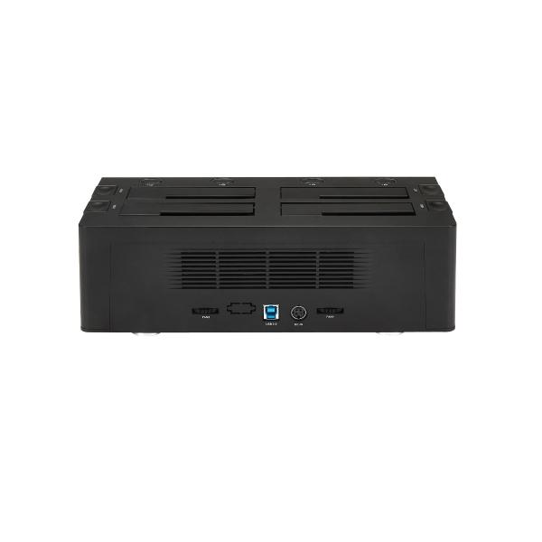 StarTech.com DOCKING STATION USB 3.0 SATA 4 BAHIAS 2.5 Y 3.5 PARA DISCO DU.O
