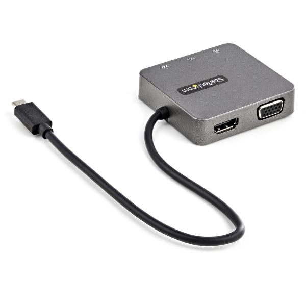 StarTech.com DOCKING STATION MULTIPUERTOS TIPO C GEN 2 10GBPS - HDMI Y VGA