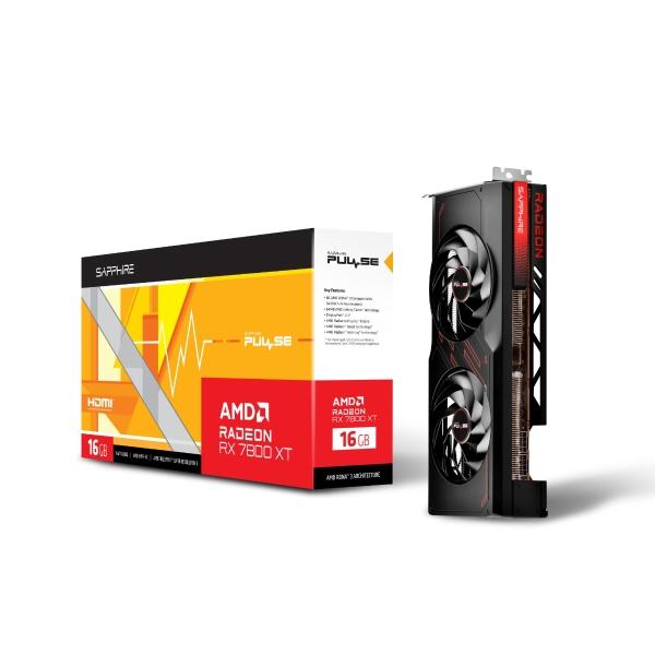 Tarjeta de video Sapphire PULSE AMD Radeon RX 7800 XT 16GB GDDR6