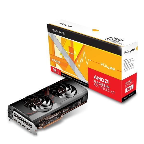 Tarjeta de video Sapphire PULSE AMD Radeon RX 7800 XT 16GB GDDR6