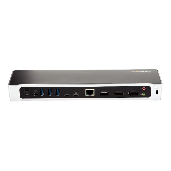 StarTech.com DOCK USB C CON VIDEO TRIPLE 4K 5X USB 3.0 PD 100W DP HDMI