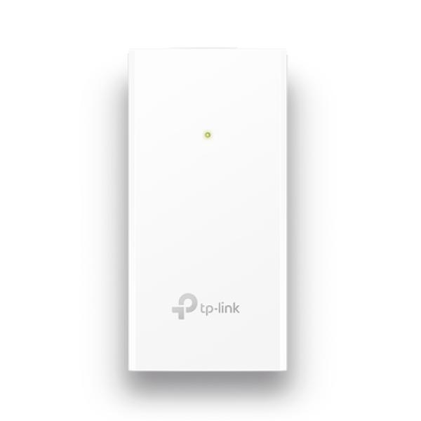 TPLINK Inyector PoE pasivo de 24V / 2 puerto 10/100/1000 Mbps / Plug and Play / Montaje en Pared