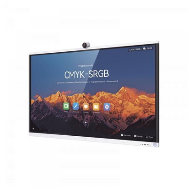 Huawei HUAWEI IdeaHub S2, Pantalla interactiva para Colaboración Inteligente, 65", 4K UHD, Harmony OS, Wi-Fi 6, Cámara inteligente, Funcionalidad BYOM.