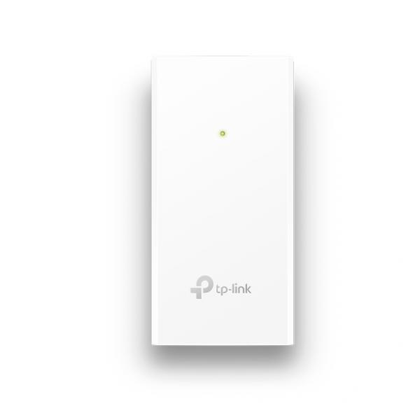 TPLINK Inyector PoE pasivo de 24V / 2 puerto 10/100/1000 Mbps / Plug and Play / Montaje en Pared
