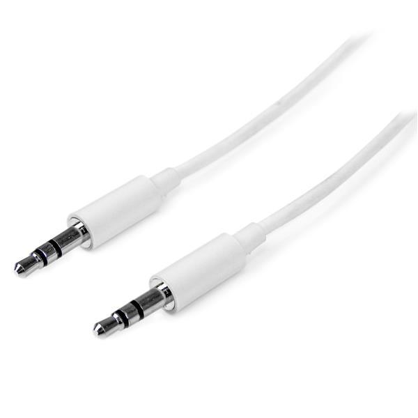StarTech.com CABLE 3M AUDIO ESTEREO 3.5MM MINIJACK PLUG MACHO MACHO       .