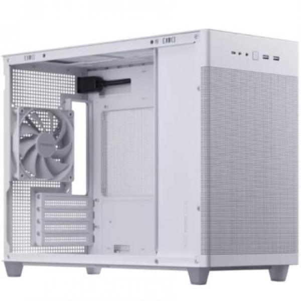 Gabinete ASUS Prime AP201 Mini-Tower Micro ATX/Mini-ITX USB 3.2 Blanco