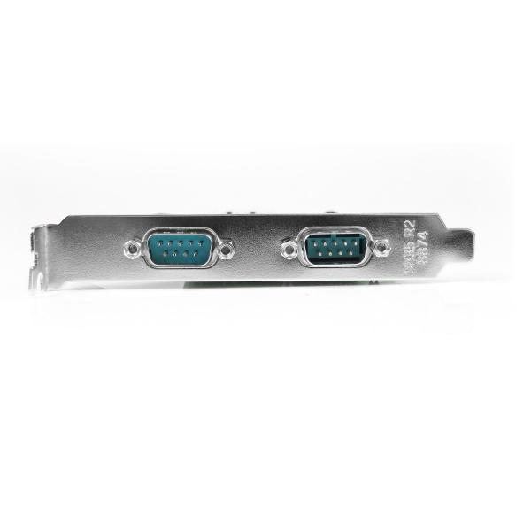 StarTech.com TARJETA ADAPTADORA PCI EXPRESS 2 PUERTOS SERIAL RS232 UART 1655.