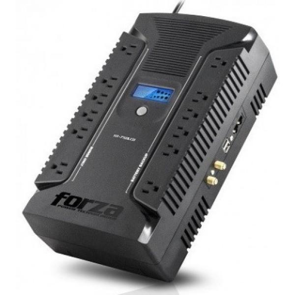 Forza Power Technologies UPS Forza HT-750LCD Interactivo 750VA/450W 120V 12-NEMA 2-USB 50/60Hz
