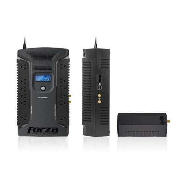 Forza Power Technologies UPS Forza HT-750LCD Interactivo 750VA/450W 120V 12-NEMA 2-USB 50/60Hz