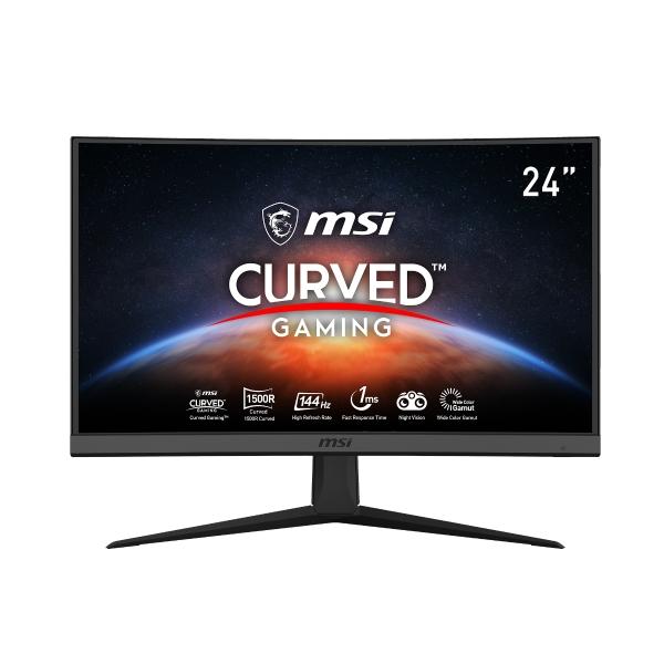 MONITOR LED MSI 24" (G2422C) 1920X1080 FULL HD, CURVO, 180 HZ, 1MS, 2*HDMI, 1*DP