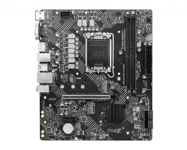 Tarjeta Madre MSI Micro-ATX PRO H610M-G DDR4, S-1700, Intel H610
