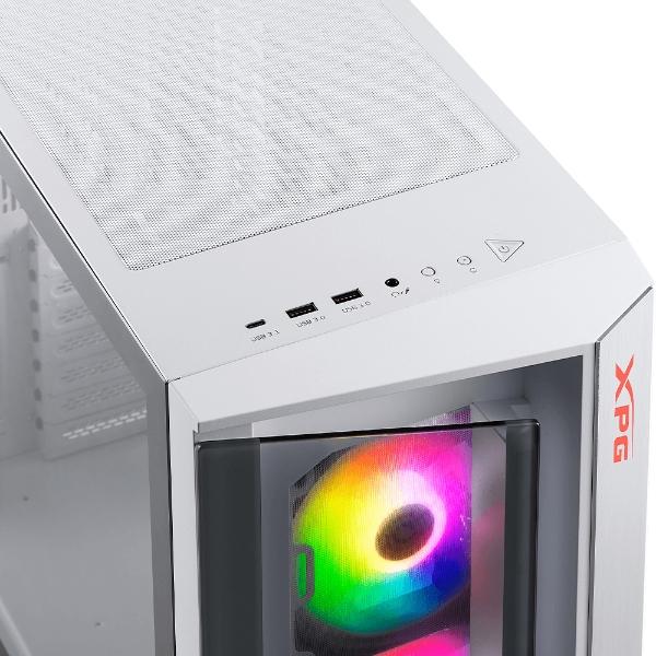 XPG GABINETE GAMER XPG CRUISERST BLANCO MID TOW (CRUISERST-WHCWW)