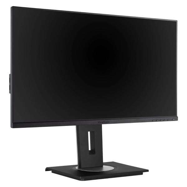 ViewSonic VG245 - Monitor LED - 24" (23.8" visible) - 1920 x 1080 Full HD (1080p) @ 60 Hz - IPS - 250 cd/m - 1000:1 - 5 ms - HDMI, VGA, DisplayPort, USB-C - altavoces